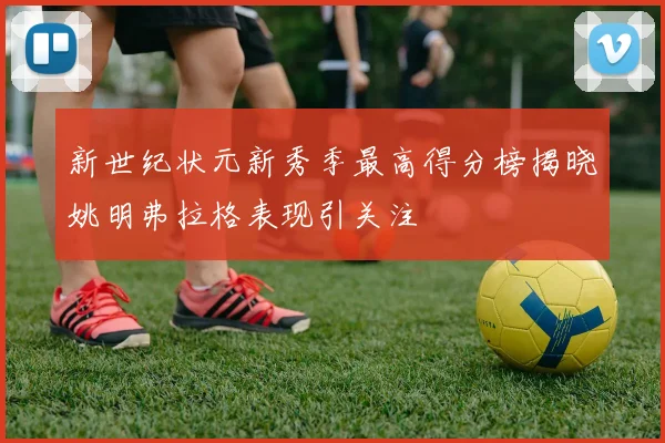 新世纪状元新秀季最高得分榜揭晓姚明弗拉格表现引关注